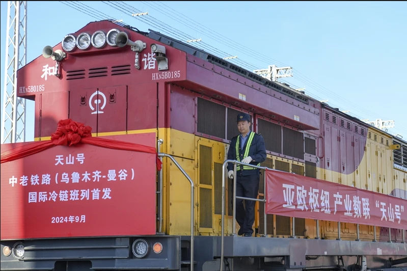 中国東南アジア鉄道輸送